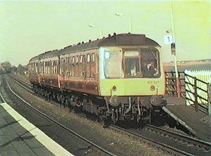 Class 106 DMU Balmossie Halt