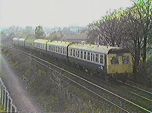 Balmossie Halt 6 car DMU