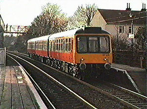 Class 107 DMU 107429 Balmossie