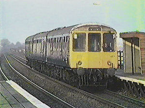 Class 104 DMU 104457 Balmossie