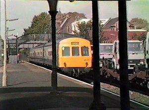 Broughty Ferry station Up Platform