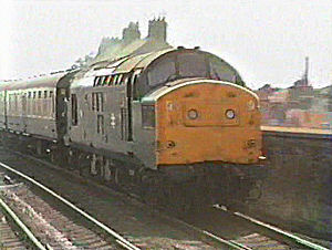 Class 37 - Broughty Ferry Level Crossing