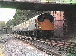 Class 26 26014 Broughty Ferry station