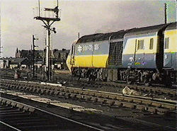 down London HST departing Dundee mid 1980s