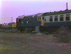 Class 27 27040 Dundee