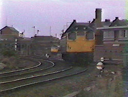 27056 arriving at Dundee mid 1980s