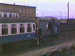 Class 08 08490 at Dundee