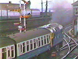 Class 27 27012 departing Dundee for Edinburgh