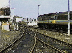 ScotRail push pull train Camperdown Junction Dundee