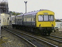 Class 101 DMU Camperdown Junction Dundee