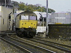 Red Postal train Camperdown Junction Dundee