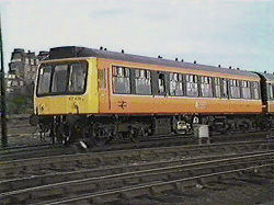 Strathclyde liveried Class 107 DMU, Dundee