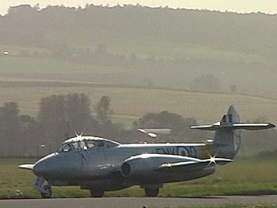 Preserved Gloster Meteor