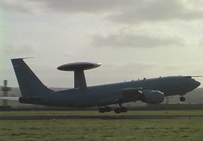 RAF AWACS - Leuchars