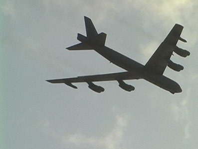 Boeing B52 at RAF Leuchars Sep 2012