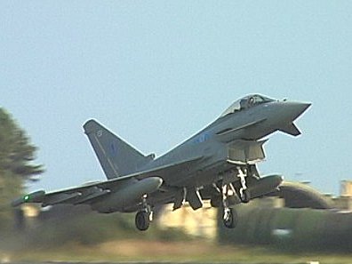 Eurofighter Typhoons RAF Leuchars