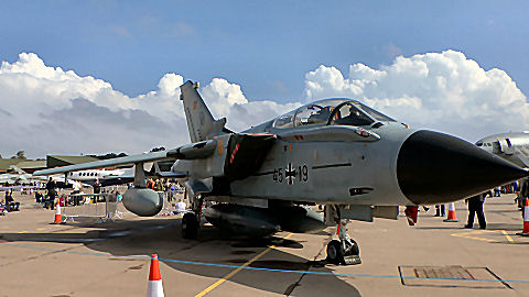 Panavia Tornado of Luftwaffe at RAF Leuchars