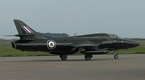 Hawker Hunter T7 111 Squadron RAF
