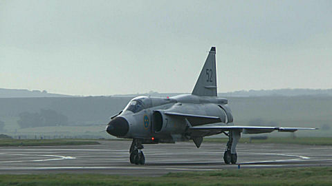 Saab AJS37 Viggen  Swedish Air Force Historic Flight