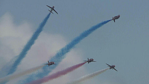 Red Arrows, RAF Leuchars