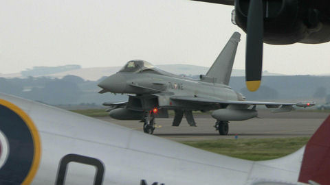 Austrian Air Force Typhoon, RAF Leuchars