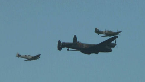 Battle of Britain Memorial Flight at Leuchars