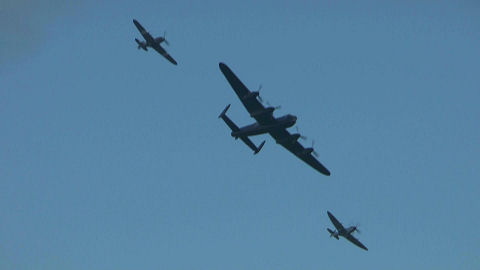 Battle of Britain Memorial Flight at Leuchars