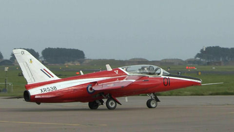 Folland Gnat, RAF Leuchars