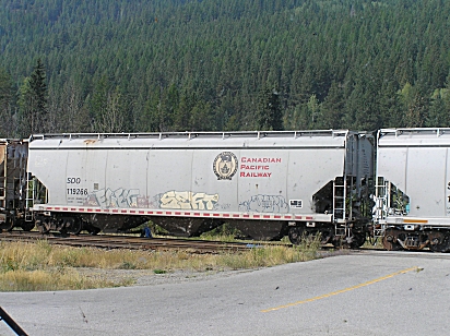 Canadian Pacific grain car