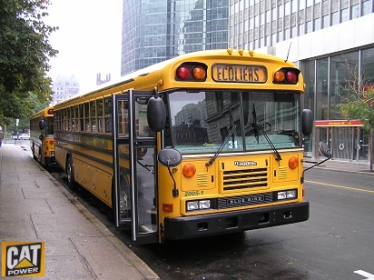 Montreal school bus