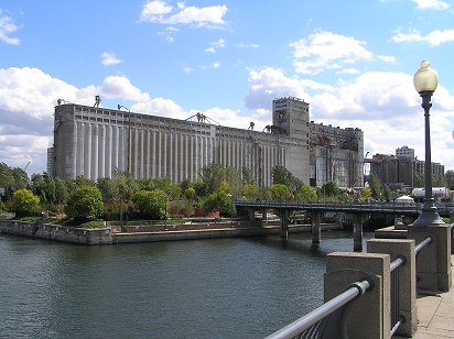 Montreal riverfront