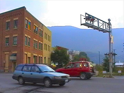 Nelson level crossing