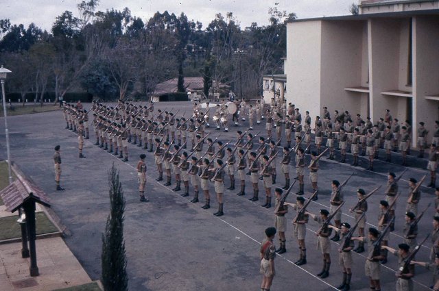 Duke of York School CCF General Inspection 1962