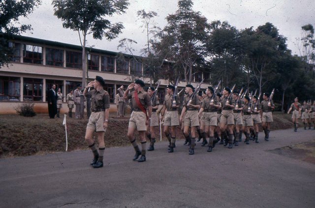 GOC East Africa Command, Duke of York School CCF General Inspection 1962