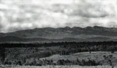 Ngong Hills viewed from Nairobi