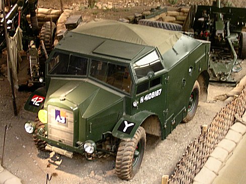 Artillery Tractor, Imperial War Museum, Duxford