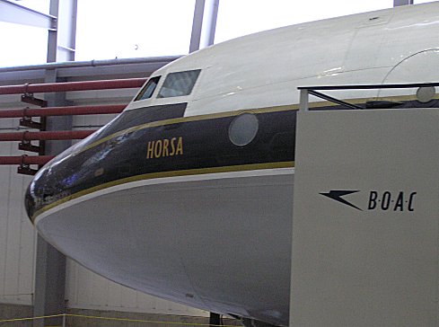 BOAC Hermes fuselage Imperial War Museum, Duxford