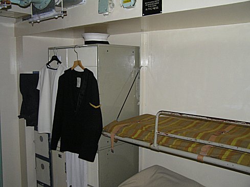 Mock-up Messdeck Fleet Air Arm Museum, RNAS Yoevilton