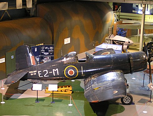 Chance Vaught F4U Corsair Fleet Air Arm Museum, RNAS Yoevilton