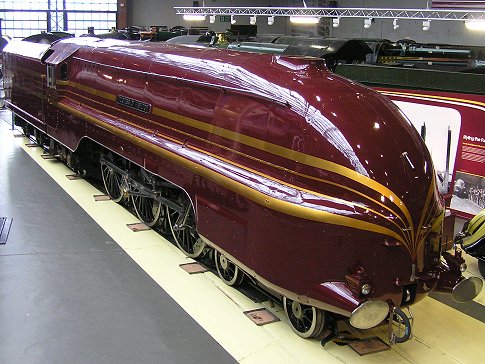 Coronation Class 4-6-2 re-streamlined 'Duchess of Hamilton'