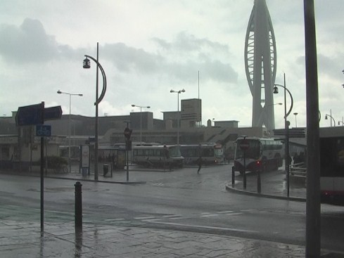 Portsmouth Harbour Station Rail Bus Interchange