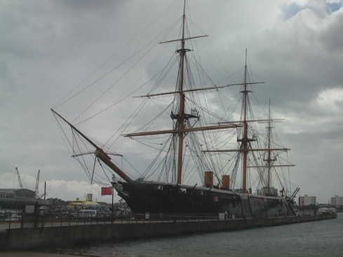 HMS WARRIOR, Portsmouth