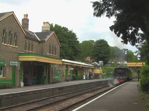 SR West Country Class 4-6-2 'Wadebridge' at Alresford