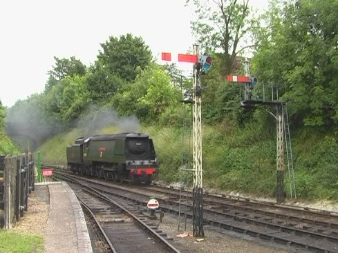 SR West Country Class 4-6-2 'Wadebridge' Mid Hants Railway