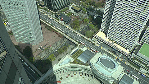 View from Tokyo Metropolitan Government Offices