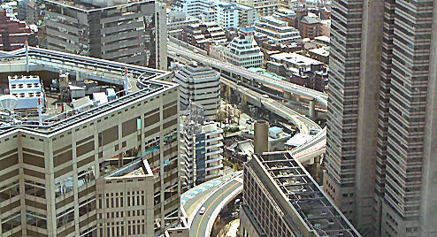 View from Tokyo Metropolitan Government Offices