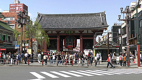 Kaminarimon, Asakusa 