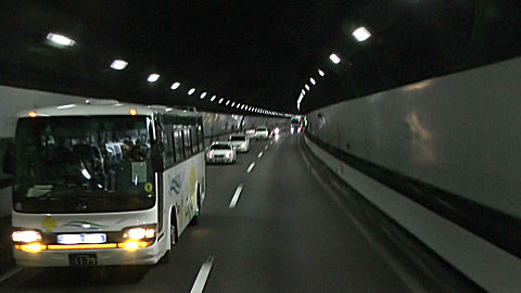 Japanese Motorway - tunnels