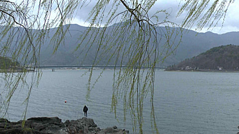 Lake Kawaguchi, Japan