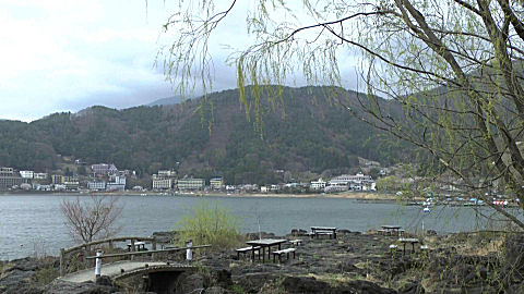 Lake Kawaguchi, Japan